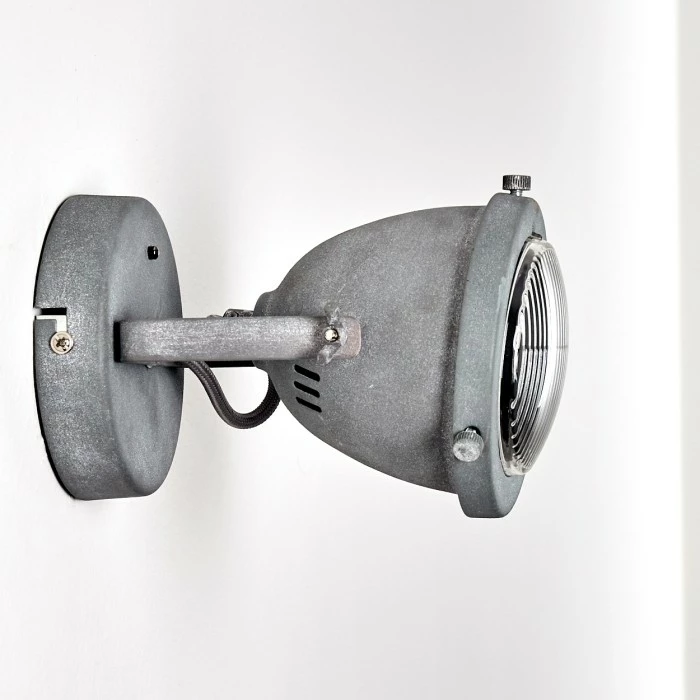 Hofstein Glostrup Wandleuchte LED Grau, 1-flammig 17 Hofstein Glostrup Wandleuchte LED Grau, 1-flammig – Bild 17