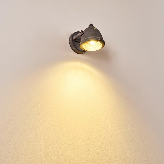 Hofstein Glostrup Wandleuchte LED Grau, 1-flammig 10 Hofstein Glostrup Wandleuchte LED Grau, 1-flammig – Bild 10