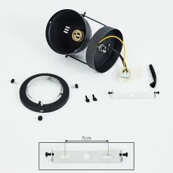 Hofstein Glostrup Wandleuchte LED Schwarz, 1-flammig -Wandleuchten Verkaufsgeschäft glostrup wandleuchte h3395141 4