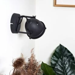 Hofstein Glostrup Wandleuchte LED Schwarz, 1-flammig -Wandleuchten Verkaufsgeschäft glostrup wandleuchte h3395141 9