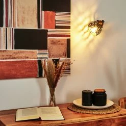 Hofstein Gomsrud Wandleuchte Schwarz, 1-flammig -Wandleuchten Verkaufsgeschäft gomsrud wandleuchte h3434475 11