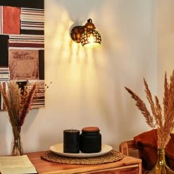 Hofstein Gomsrud Wandleuchte Schwarz, 1-flammig -Wandleuchten Verkaufsgeschäft gomsrud wandleuchte h3434475 6