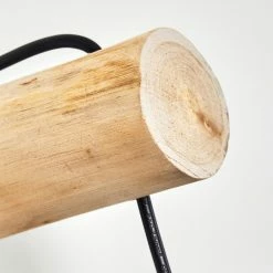 Hofstein Gondo Wandleuchte Schwarz, Holz hell, 1-flammig 34 Hofstein Gondo Wandleuchte Schwarz, Holz hell, 1-flammig -Wandleuchten Verkaufsgeschäft gondo wandleuchte h3331118 16