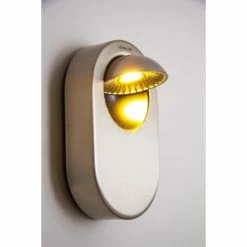 Hofstein Granada Wandleuchte LED Nickel-Matt, 1-flammig -Wandleuchten Verkaufsgeschäft granada wandleuchte h3002261 6