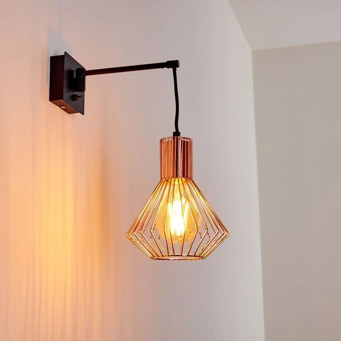 Hofstein Grönhöj Wandleuchte Schwarz, 1-flammig 12 Hofstein Grönhöj Wandleuchte Schwarz, 1-flammig – Bild 12