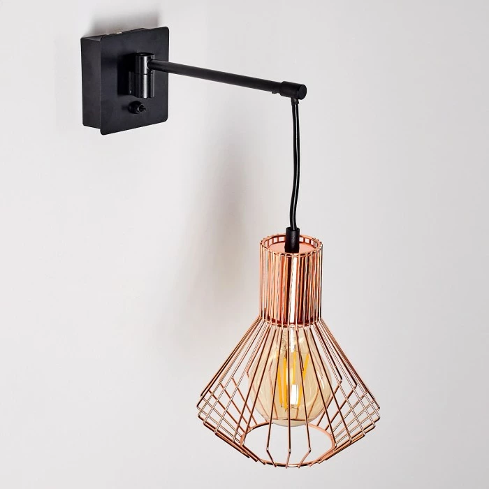 Hofstein Grönhöj Wandleuchte Schwarz, 1-flammig 17 Hofstein Grönhöj Wandleuchte Schwarz, 1-flammig – Bild 17