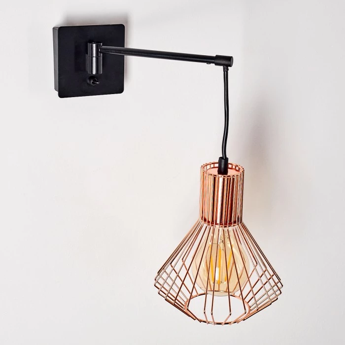 Hofstein Grönhöj Wandleuchte Schwarz, 1-flammig 6 Hofstein Grönhöj Wandleuchte Schwarz, 1-flammig – Bild 6