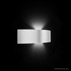 Grossmann CALIMERO Wandleuchte LED Aluminium, 2-flammig -Wandleuchten Verkaufsgeschäft grossmann calimero wandleuchte 52 778 072 5