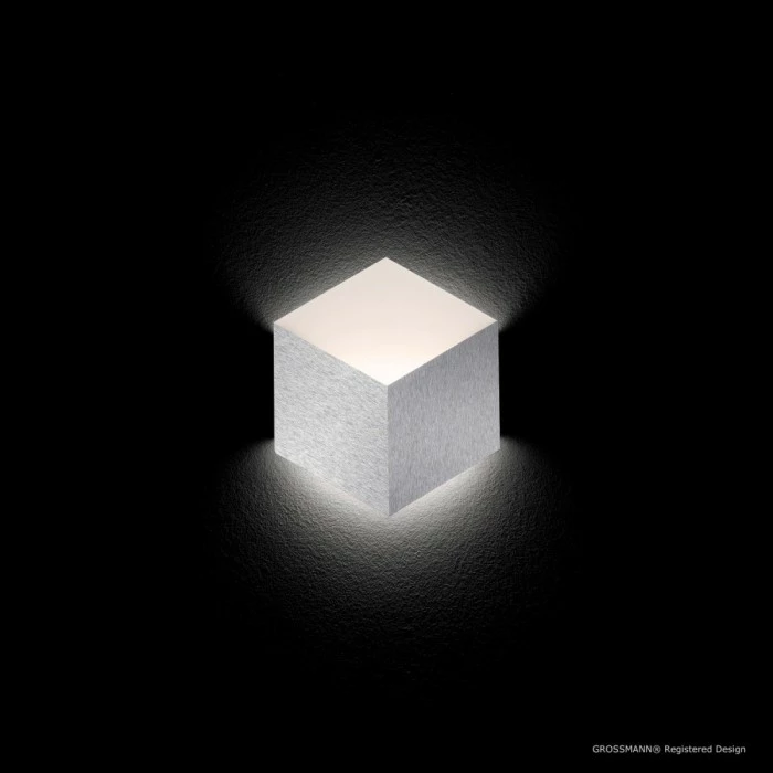 Grossmann GEO Wandleuchte LED Aluminium, 2-flammig 2 Grossmann GEO Wandleuchte LED Aluminium, 2-flammig – Bild 2