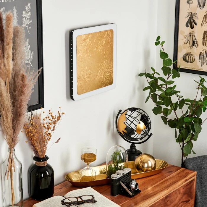 Luce Design Guacacallo Wandleuchte LED Schwarz, Weiß, Gold, 1-flammig 10 Luce Design Guacacallo Wandleuchte LED Schwarz, Weiß, Gold, 1-flammig – Bild 10