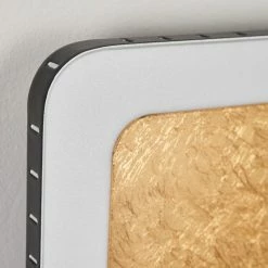 Hofstein Guacacallo Wandleuchte LED Schwarz, Wei&szlig;, Gold, 1-flammig -Wandleuchten Verkaufsgeschäft guacacallo wandleuchte h3459577 2
