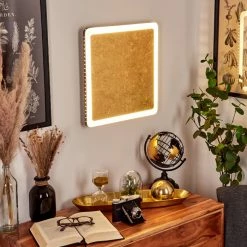 Hofstein Guacacallo Wandleuchte LED Schwarz, Weiß, Gold, 1-flammig -Wandleuchten Verkaufsgeschäft guacacallo wandleuchte h3459638 8