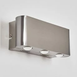 Hofstein Guiderkirch Wandleuchte LED Nickel-Matt, 6-flammig -Wandleuchten Verkaufsgeschäft guiderkirch wandleuchte h3654149 7