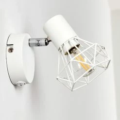 Hofstein Gullspang Wandleuchte Wei&szlig;, 1-flammig -Wandleuchten Verkaufsgeschäft gullspang wandleuchte h3348734 4