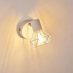 Hofstein Gullspang Wandleuchte Wei&szlig;, 1-flammig -Wandleuchten Verkaufsgeschäft gullspang wandleuchte h3348734 7