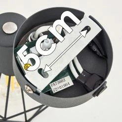 Hofstein Gullspang Wandleuchte Chrom, Anthrazit, 1-flammig -Wandleuchten Verkaufsgeschäft gullspang wandleuchte h3348819 20