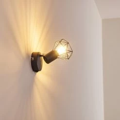 Hofstein Gullspang Wandleuchte Chrom, Anthrazit, 1-flammig -Wandleuchten Verkaufsgeschäft gullspang wandleuchte h3348819 6