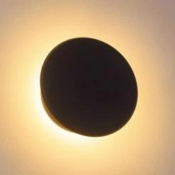 Trio Leuchten Gusum Wandleuchte LED Schwarz, 1-flammig -Wandleuchten Verkaufsgeschäft gusum wandleuchte h3358894 2