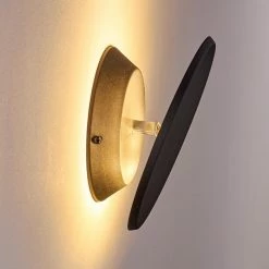 Trio Leuchten Gusum Wandleuchte LED Schwarz, 1-flammig -Wandleuchten Verkaufsgeschäft gusum wandleuchte h3358894 3