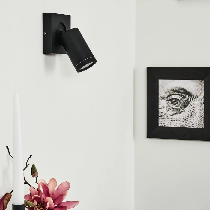 Hofstein Hakamken Wandleuchte LED Schwarz, 1-flammig 11 Hofstein Hakamken Wandleuchte LED Schwarz, 1-flammig – Bild 11