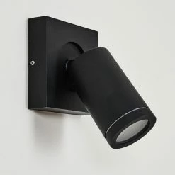 Hofstein Hakamken Wandleuchte LED Schwarz, 1-flammig 19 Hofstein Hakamken Wandleuchte LED Schwarz, 1-flammig -Wandleuchten Verkaufsgeschäft hakamken wandleuchte h3427828 7