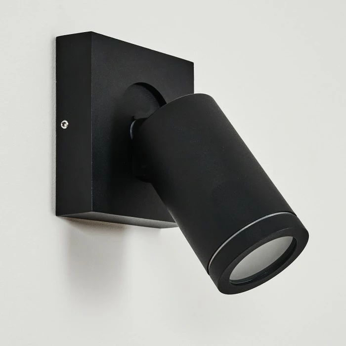 Hofstein Hakamken Wandleuchte LED Schwarz, 1-flammig 8 Hofstein Hakamken Wandleuchte LED Schwarz, 1-flammig – Bild 8