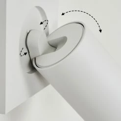 Hofstein Hakamken Wandleuchte LED Weiß, 1-flammig -Wandleuchten Verkaufsgeschäft hakamken wandleuchte h3438022 2