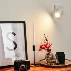 Hofstein Hakamken Wandleuchte LED Weiß, 1-flammig -Wandleuchten Verkaufsgeschäft hakamken wandleuchte h3438022 6