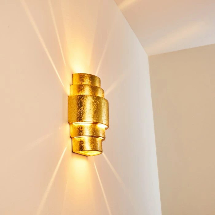 Hofstein Handan Wandleuchte Gold, 1-flammig 14 Hofstein Handan Wandleuchte Gold, 1-flammig – Bild 14