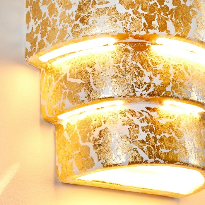 Hofstein Handan Wandleuchte Gold, 1-flammig 13 Hofstein Handan Wandleuchte Gold, 1-flammig – Bild 13