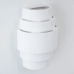 Hofstein Handan Wandleuchte Wei&szlig;, 1-flammig -Wandleuchten Verkaufsgeschäft handan wandleuchte h329 15