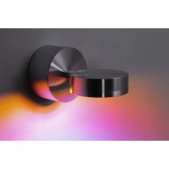 Hofstein Harare Wandleuchte LED Aluminium, 1-flammig 13 Hofstein Harare Wandleuchte LED Aluminium, 1-flammig -Wandleuchten Verkaufsgeschäft harare wandleuchte h348 blau glas 6