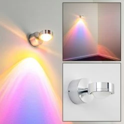 Hofstein Harare Wandleuchte LED Aluminium, 1-flammig