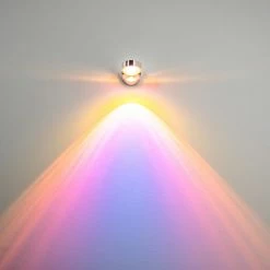 Hofstein Harare Wandleuchte LED Aluminium, 1-flammig -Wandleuchten Verkaufsgeschäft harare wandleuchte h348 blau linse 8