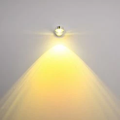 Hofstein Harare Wandleuchte LED Aluminium, 1-flammig 20 Hofstein Harare Wandleuchte LED Aluminium, 1-flammig -Wandleuchten Verkaufsgeschäft harare wandleuchte h348 gelb glas 8