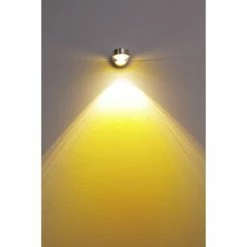 Hofstein Harare Wandleuchte LED Aluminium, 1-flammig -Wandleuchten Verkaufsgeschäft harare wandleuchte h348 gelb linse 10