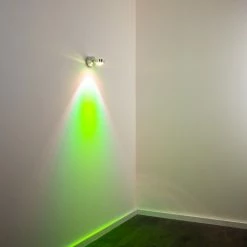 Hofstein Harare Wandleuchte LED Aluminium, 1-flammig 22 Hofstein Harare Wandleuchte LED Aluminium, 1-flammig -Wandleuchten Verkaufsgeschäft harare wandleuchte h348 gruen glas 10