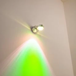 Hofstein Harare Wandleuchte LED Aluminium, 1-flammig 21 Hofstein Harare Wandleuchte LED Aluminium, 1-flammig -Wandleuchten Verkaufsgeschäft harare wandleuchte h348 gruen glas 9