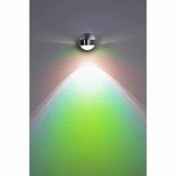 Hofstein Harare Wandleuchte LED Aluminium, 1-flammig -Wandleuchten Verkaufsgeschäft harare wandleuchte h348 gruen linse 5