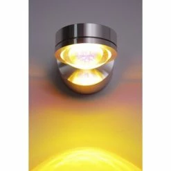 Hofstein Harare Wandleuchte LED Aluminium, 1-flammig -Wandleuchten Verkaufsgeschäft harare wandleuchte h348 magenta linse 6