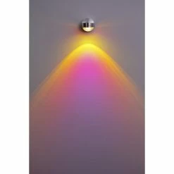 Hofstein Harare Wandleuchte LED Aluminium, 1-flammig -Wandleuchten Verkaufsgeschäft harare wandleuchte h348 magenta linse 7