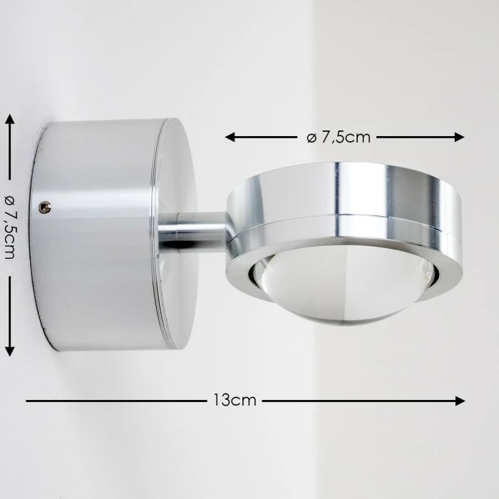 Hofstein Harare Wandleuchte LED Aluminium, 1-flammig 2 Hofstein Harare Wandleuchte LED Aluminium, 1-flammig – Bild 2