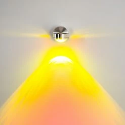 Hofstein Harare Wandleuchte LED Aluminium, 1-flammig 14 Hofstein Harare Wandleuchte LED Aluminium, 1-flammig -Wandleuchten Verkaufsgeschäft harare wandleuchte h348 rot glas 2