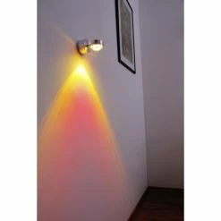 Hofstein Harare Wandleuchte LED Aluminium, 1-flammig -Wandleuchten Verkaufsgeschäft harare wandleuchte h348 rot linse 4
