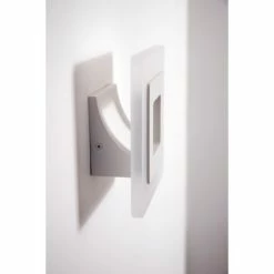 Helestra Wandleuchte LED Aluminium, Weiß, 1-flammig -Wandleuchten Verkaufsgeschäft helestra wandleuchte 18 1533 07 do1 9