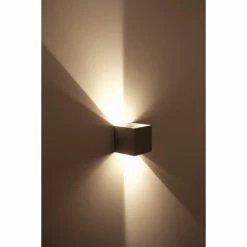 Helestra Wandleuchte LED Grau, Silber, 2-flammig -Wandleuchten Verkaufsgeschäft helestra wandleuchte a28442 46 do1 3