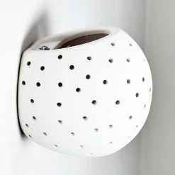 Hofstein Herculano Wandleuchte Wei&szlig;, 1-flammig -Wandleuchten Verkaufsgeschäft herculano wandleuchte h169651 do4 17