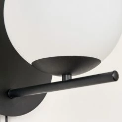 Hofstein Hogatza Wandleuchte Schwarz, 1-flammig -Wandleuchten Verkaufsgeschäft hogatza wandleuchte h3578780 5