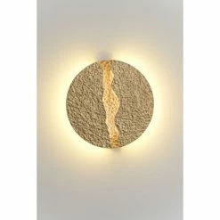 Holländer ERUPTION Wandleuchte LED Rot, Gold, 1-flammig