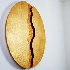 Holländer ERUPTION Wandleuchte LED Rot, Gold, 1-flammig -Wandleuchten Verkaufsgeschäft hollaender eruption wandleuchte 300 k 13230 10